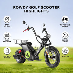 14 STX - Rowdy Golf Scooter