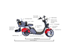 14 STX - The "Cruiser 3.0" Golf Scooter